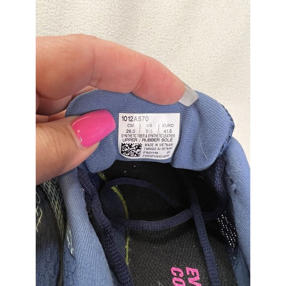 ASICS Gel-Contend 6 Womens Size 9.5 Running Shoes Blue Pink 1012A570 - Picture 4 of 8